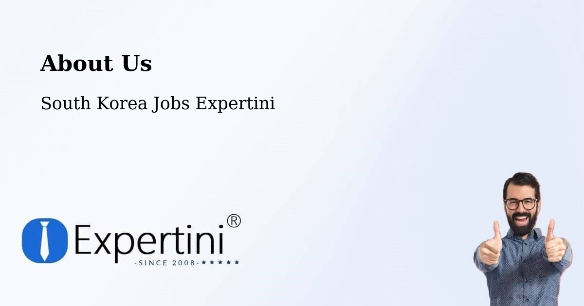 About Expertini Recruitment Platform  – Daejeon - Daejeon, South Korea Jobs Expertini