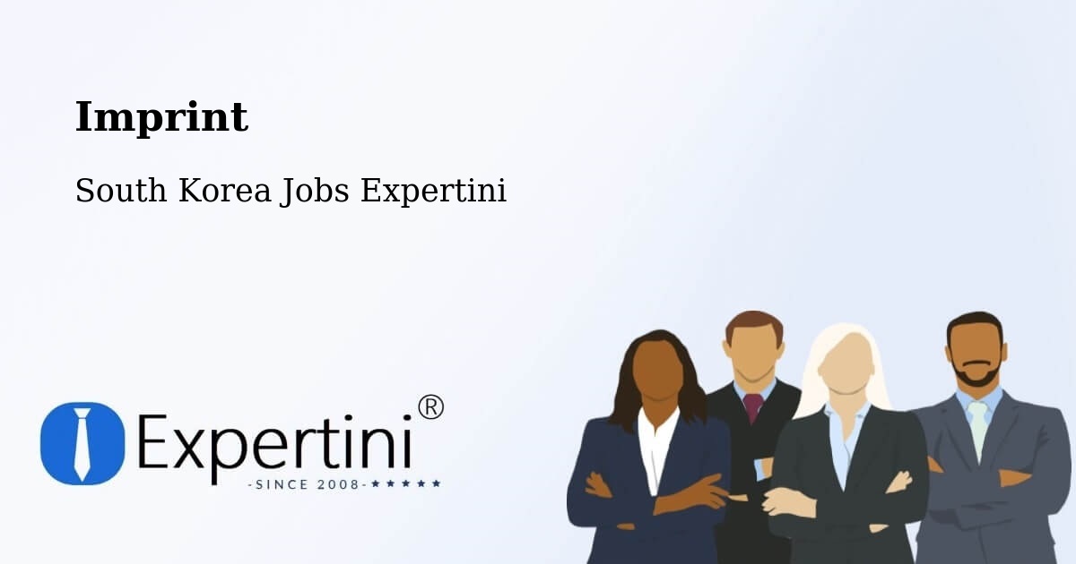 Imprint – Daejeon - South Korea Jobs Expertini