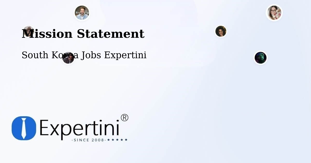 Corporate Mission – Daejeon - South Korea Jobs Expertini